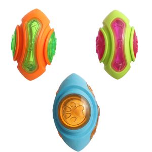 Brinquedo Para Cães Mordedor Oval Sunny Com Led Borracha Sortido 15x8,5cm RG0016-Ringo