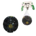 Brinquedo_Para_Cães_Bola_Pegada_Pvc_Preta_8,5cm_Ref.RG0007_Ringo