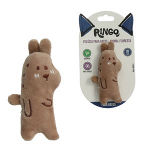 Brinquedo Para Gatos Pelúcia Animal Floresta Poliéster Sortido RG0027-Ringo