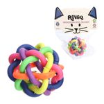 Brinquedo_Para_Gatos_Bola_Com_Guizo_Borracha_Colorido_5,5cm_Ref.RG0122_Ringo