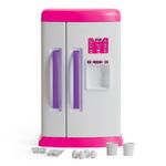 Geladeira_Infantil_Plástico_Faz_de_Conta_Rosa_Com_Acessórios_-_Pais_e_Filhos