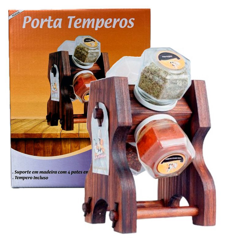 Porta_Temperos_Giratório_Com_4_Peças_Ref.3157_La_Casa