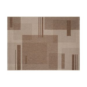 Tapete Eco Nature Painel Polipropileno Bege E Marrom 100x150cm B00000439195 - Jc Serrano