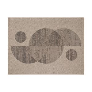 Tapete Eco Nature Nascente Polipropileno Bege E Chumbo 100x150cm B00000439244 - Jc Serrano