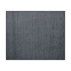 Tapete Viena Liso Polipropileno E Poliéster Chumbo 100x150cm B00000440089 - Jc Serrano