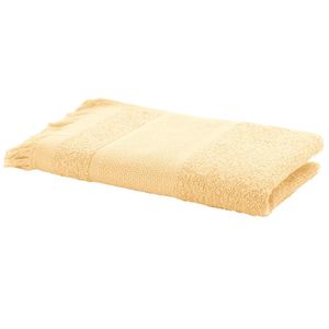 Toalha Lavabo Felpuda Capri Ii Para Bordar Algodão Amarela 25x36cm 9246024577759 - Dohler