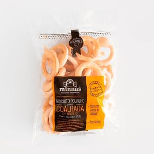 Biscoito de Polvilho Gourmet Coalhada Queijo 90g 153104 - Tacho Caipira