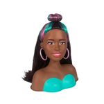 Boneca_Barbie_Styling_Head_Verde_Totally_Hair_Negra_Ref.1244_Pupee