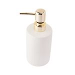 Dispenser_Banheiro_Para_Sabonete_Líquido_450ml_Cerâmica_Cinza_Texturizada_17x7cm_LM1571_-_honeyhome