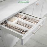 Conjunto_Organizadores_de_Gaveta_3_Peças_Com_Divisória_Plástico_Branco_35,9x12x4,8_Ref.1930_Dasplast