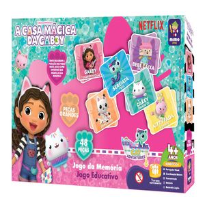 Jogo da Memória Gabby 24 Pares 2154 - Mimo Brinquedos