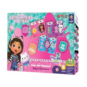 Jogo dos Números Gabby 2157 - Mimo Brinquedos