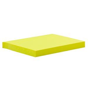 Bloco Adesivo Amarelo Neon Grande 76x102mm 743397 - Maxprint