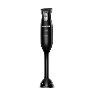 Mixer Vertical 200w Com Copo 600ml Lâmina Aço Inox Preto 220v - Mondial