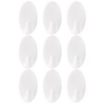 Kit_Ganchos_Adesivos_9_Peças_Suporta_2kg_Plástico_3x2x1,5cm_Ref.LM2150_honeyhome