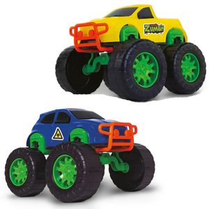 Carro Pick-up Invasão Zumbi Plástico Sortido 0045 - Samba Toys