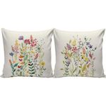 Kit_Capa_Almofada_Flores_Veludo_Poliéster_Bege_43x43cm_2_Peças_Ref.CALW51462_Nsw_Decor
