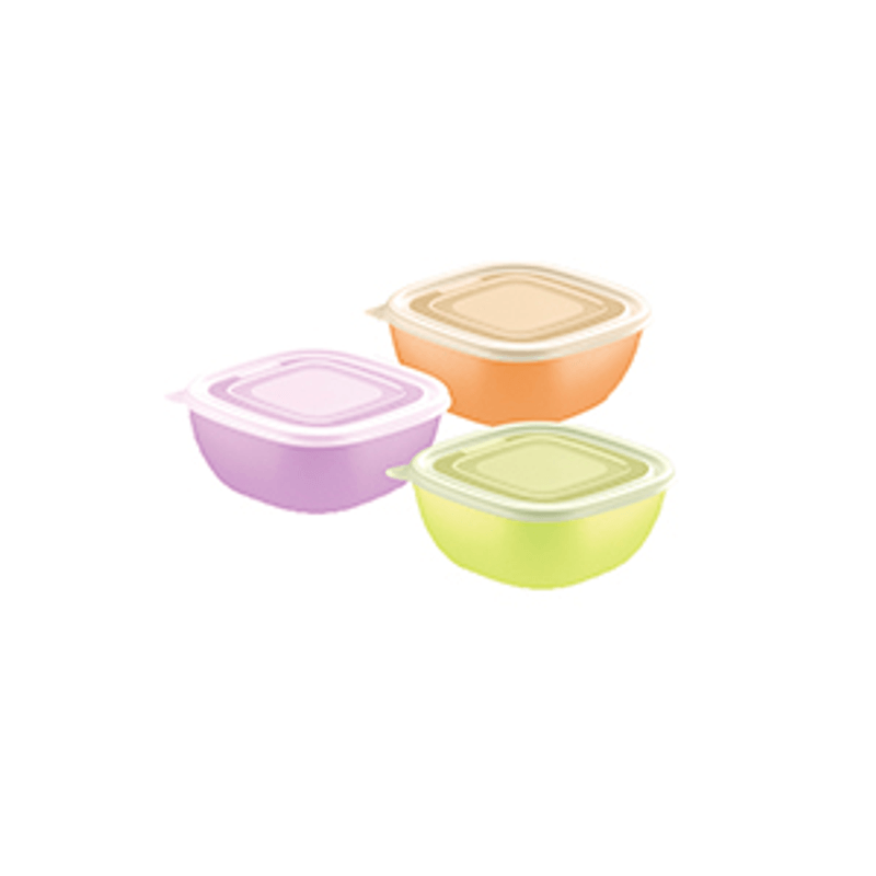Pote Mixcolor Com Tampa Polipropileno Sortido 600ml 25099987