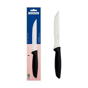 Faca Para Pão Plenus Aço Inox Cabo Polipropileno Preto 8" 23422108 - Tramontina