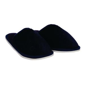 Pantufa Unissex Tamanho 35/40 Azul Marinho SN0958 - stuf