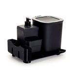 Kit_Pia_Escorredor_Dispenser_E_Lixeira_Plástico_Preto_2,5_Litros_Ref.2012_Dasplast