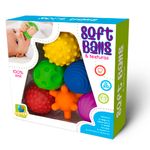 Bola_Soft_Balls_E_Texturas_Colorida_6_Peças_Ref.3210_Toyer_Brinquedos