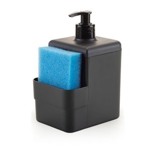 Dispenser de Detergente Plástico Preto 500ml 0142 - Dasplast