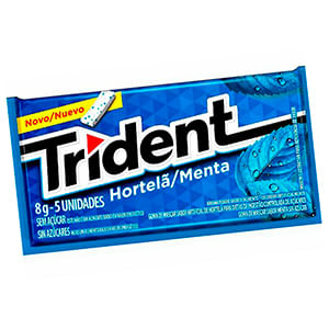Chiclete Trident Hortelã Menta 8g 786 - Mondelez