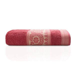 Toalha Rosto Mystic Algodão Vermelho R5842 50x80cm 103677565842 - Camesa