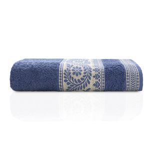 Toalha Rosto Mystic Algodão Marinho R7754 50x80cm 103677567754 - Camesa