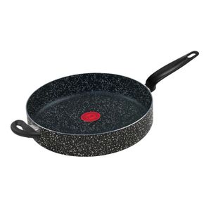 Frigideira Funda Stone Pro Alumínio Antiaderente Preta 28cm 9295305831 - Rochedo