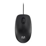 Kit_Teclado_E_Mouse_Com_Fio_Cf300_12_Teclas_Multimídia_Cabo_180cm_Usb_1200dpi_Preto_Ref.TC310_Multilaser