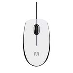 Mouse_Com_Fio_Mf400_Slim_Silencioso_Usb_3_Botões_1200dpi_Branco_180cm_Ref.MO389_Multilaser