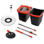 Mop_Giratório_Duo_Aço_Inox_Vermelho_E_Cinza_Ref.126042801011_Powermaid