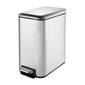 Lixeira Linea Aço Inox 5 Litros 126053021000 - Powermaid