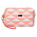 Necessaire_Com_Alça_Lis_Em_Pvc_Estampa_Triangular_Sortida_Ref.NS2345_Qualis