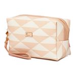 Necessaire_Com_Alça_Lis_Em_Pvc_Estampa_Triangular_Sortida_Ref.NS2345_Qualis