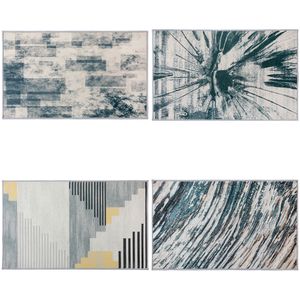 Tapete Multiuso Mosaico Sortido Poliéster Borracha TPR 43,7x69,9cm LM1916 - honeyhome
