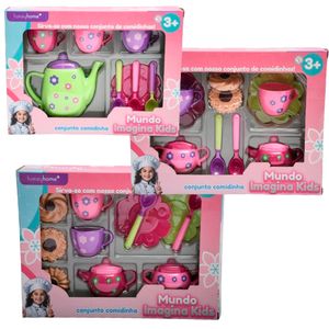 Conjunto Comidinha Mundo Imagina Kids Sortido LJM110 - honeyhome