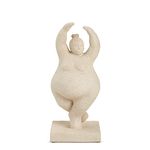 Escultura_Bailarina_Poliresina_Bege_28x12x12cm_Ref.18396_Mart