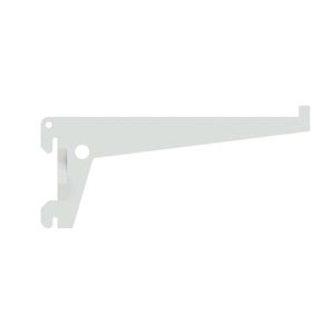 Suporte Para Trilhos Simples Branco 30cm - Brasforma