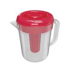 Jarra_Com_Tubo_Para_Gelo_Plástico_Transparente_Tampa_Vermelha_2_Litros_-_Nitron