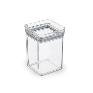 Pote Hermético Para Temperos Plástico Transparente 186ml 8,7x6x6cm 5138 - Arthi