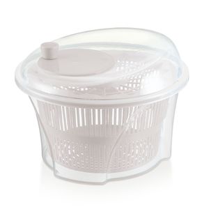 Centrífuga Seca Salada Plástico Branca 4,5 Litros 17,6x24,2x24,2cm 5022 - Arthi