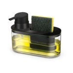 Dispenser_Detergente_E_Bucha_Plástico_Preto_13x7,7x18cm_Ref.8520_Arthi