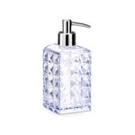 Porta_Sabonete_Líquido_Diamante_Plástico_Cristal_500ml_Ref.1939_Arthi