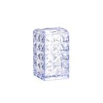 Porta_Escovas_E_Pasta_Diamante_Plástico_Cristal_Ref.1940_Arthi