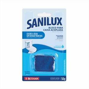 Bloco Para Caixa Acoplada Brisa do Oceano Azul BT5921 - Sanilux