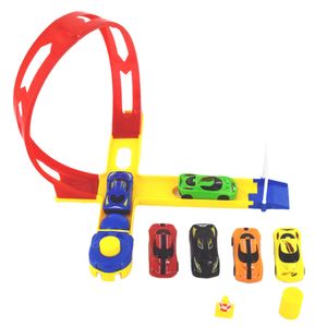 Pista Turbo Charger com 6 Carrinhos LJM135 - honeyhome