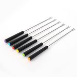 Kit_Garfos_Para_Fondue_Aço_Inox_E_Plástico_6_Peças_23,9x1,4cm_Ref.CK6620_Clink